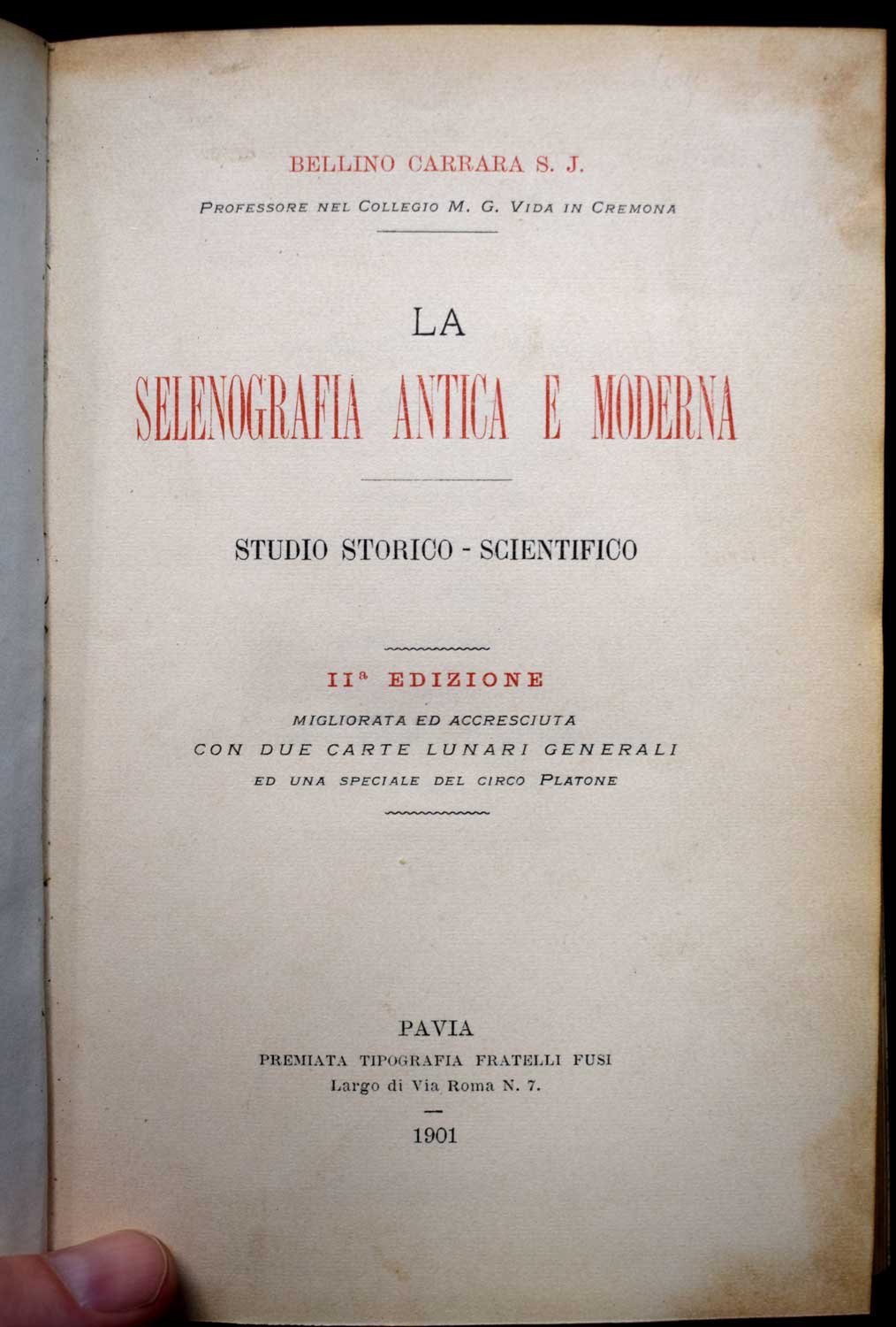 La Selenografia Antica e Modena