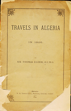 Travels in Algeria in 1860
