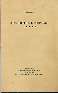 Crossbreeding Experiments with Swine