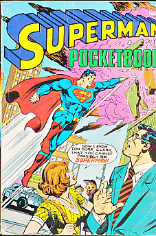 Superman Pocket Book No 13. The Catastrophic Man.