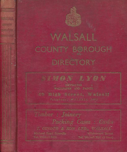 County Borough of Walsall Directory