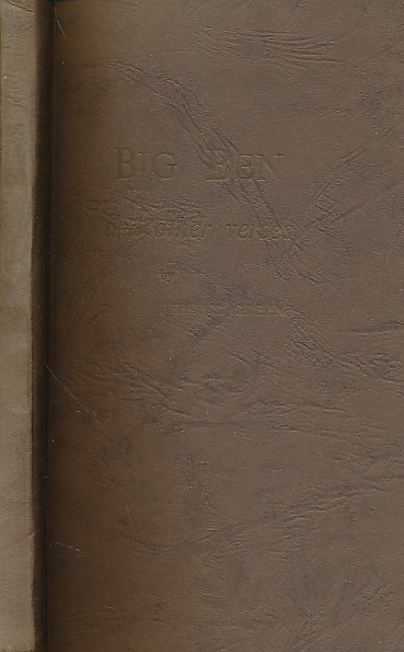 GREENE, HERBERT - Big Ben and Other Verses. Signed Copy