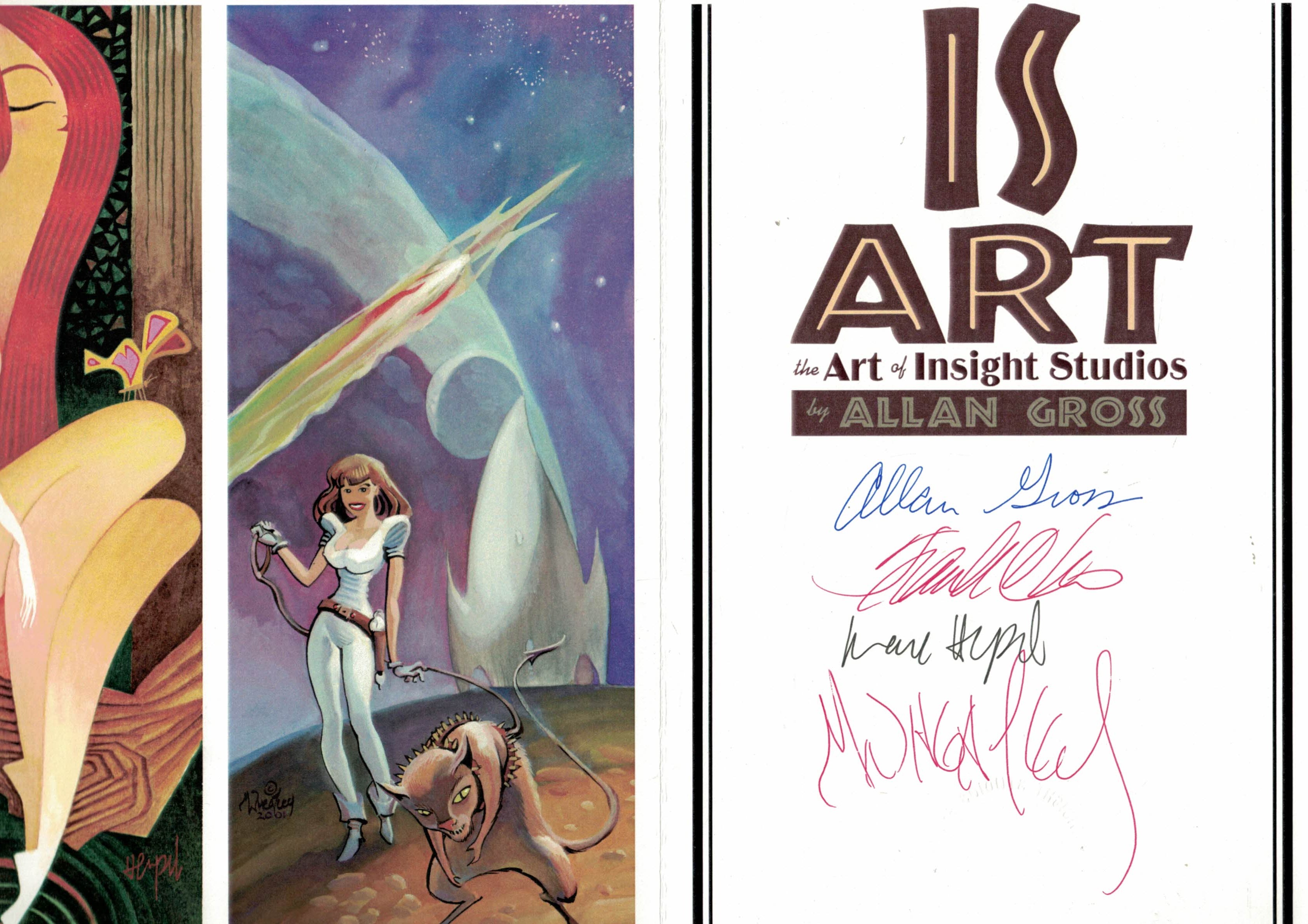 IS Art. The Art of Insight Studios. Deluxe signed edition.