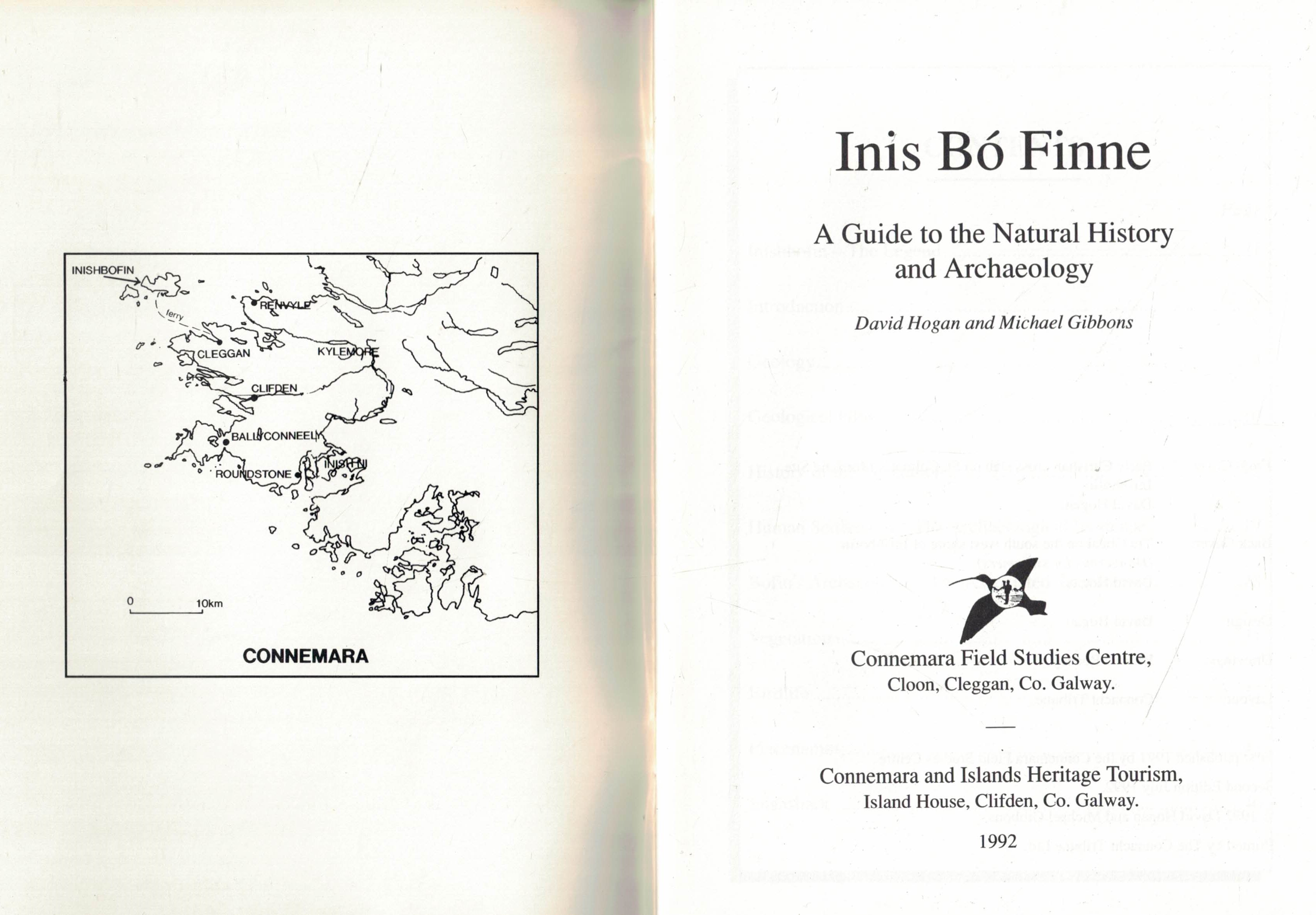 Inis B Finne. A Guide to the Natural History and Archaeology.