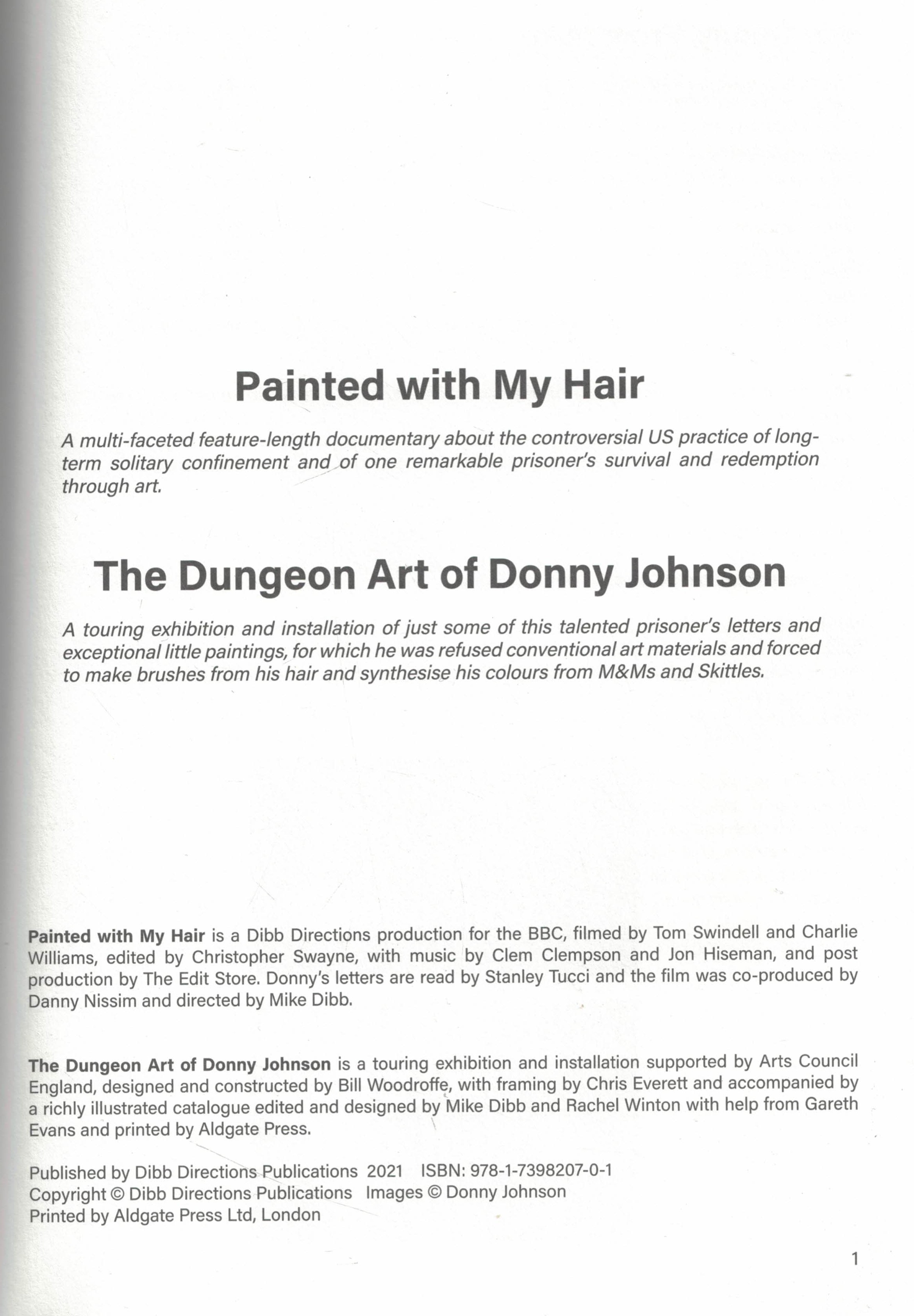 Painted with My Hair. The Dungeon Art of Donny Johnson.