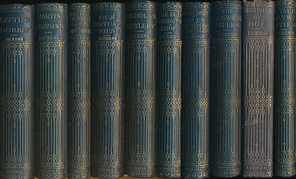 The Works of Charles Dickens. 20 volume set. Chapman-Milford edition.