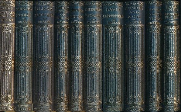 The Works of Charles Dickens. 20 volume set. Chapman-Milford edition.