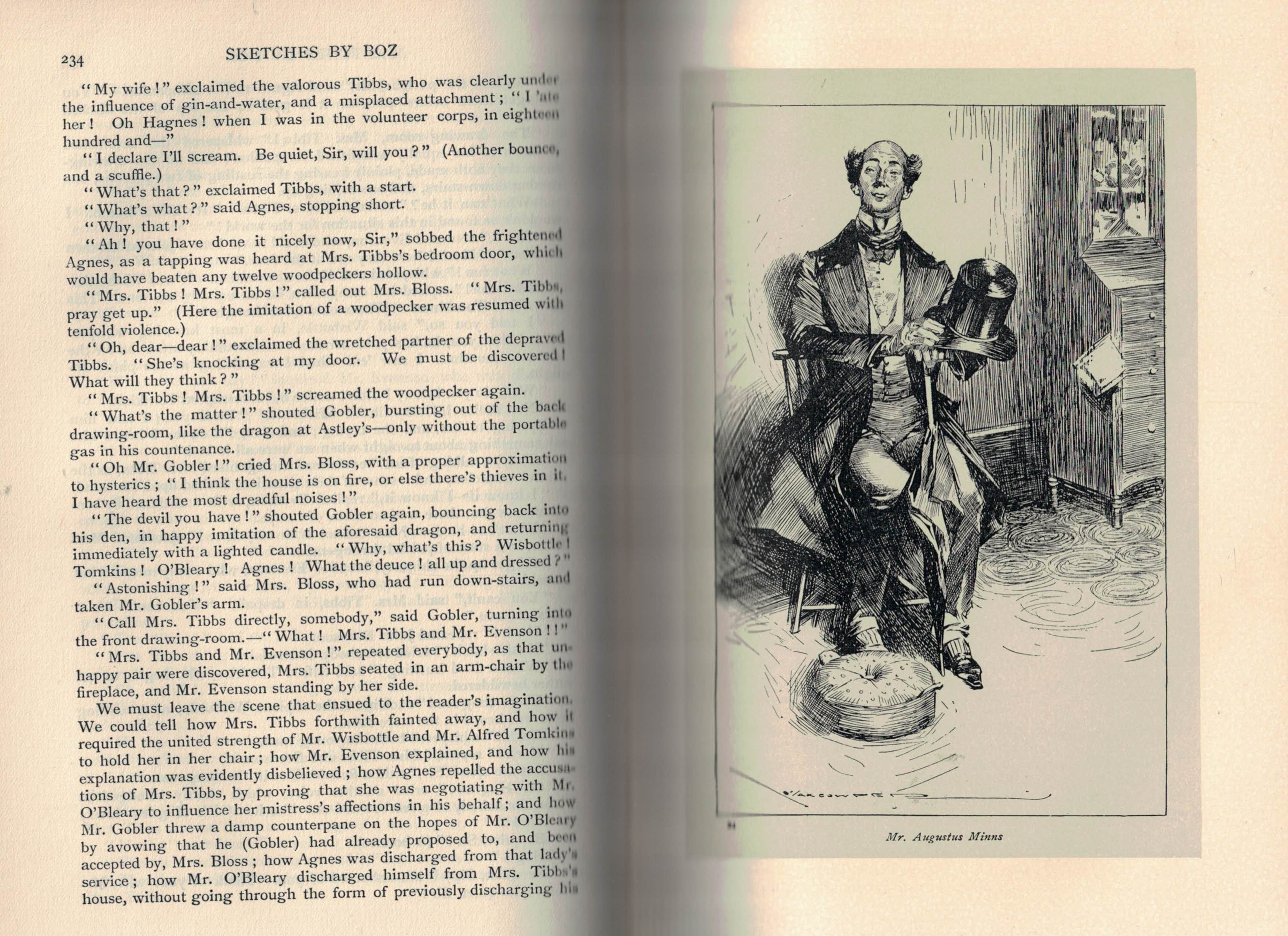 The Works of Charles Dickens. Quarter-leather Gresham Standard Edition. Complete 20 volume set.