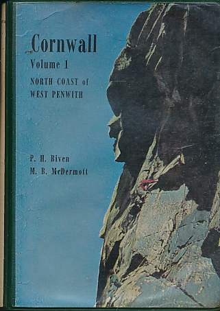 Cornwall. Volume 1. 1968. North Coast of West Penwith. Rock climbing guide.