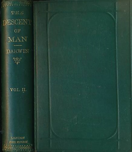 The Descent of Man. Volume II. First issue.