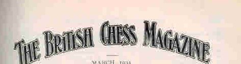 The British Chess Magazine. Volume XLVI [46]. January to December. 1926.