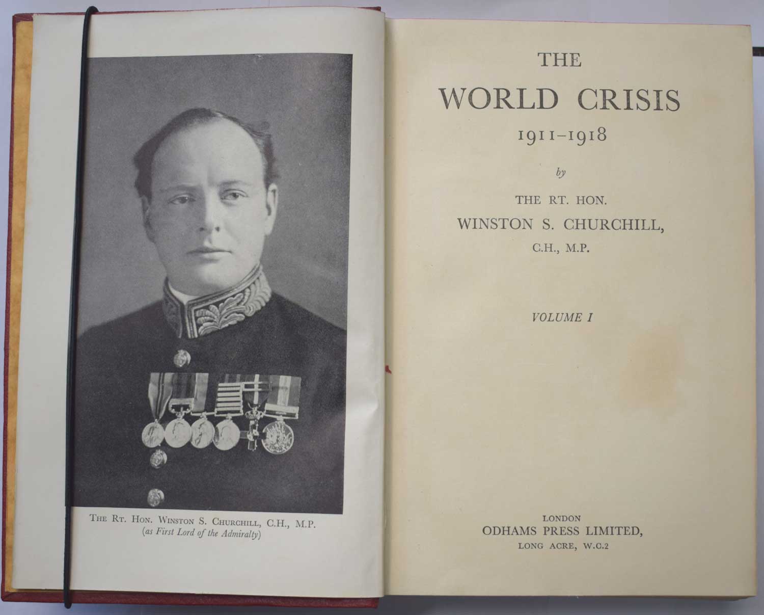 The World Crisis 1911 - 1918. 2 volume set.