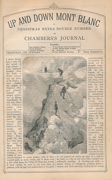 Chambers's Journal of Popular Literature, Science, and Arts. January - December 1866. Two volumes in one.