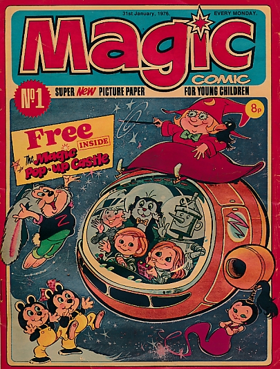 Magic Comic. No 1. 31st January 1976.