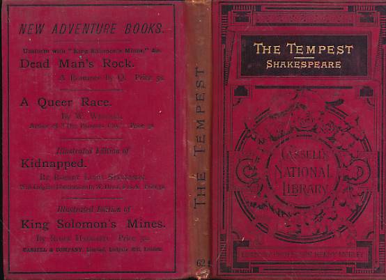 The Tempest. With Jacob Ayrer and "The Fair Sidea" etc. Cassell's National Library No 62.