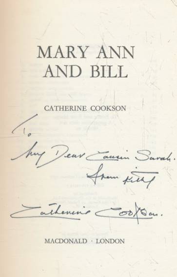 Mary Ann and Bill. Signed copy.