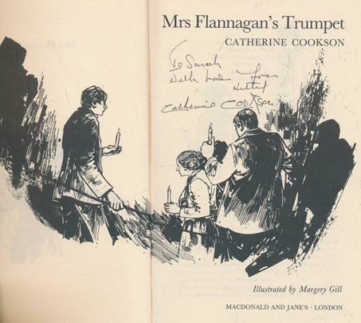 Mrs Flanagan's Trumpet. Signed copy.