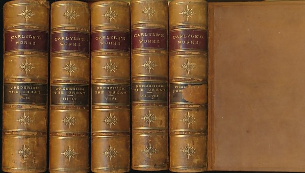 History of Friedrich II of Prussia, Called Frederick the Great. 10 volume set bound as 5.