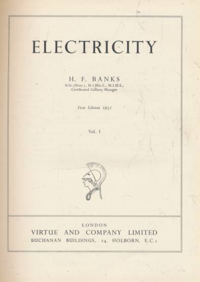 Electricity. Coal Mining Series. 2 volume set.