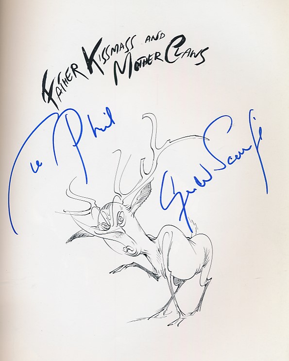 Father Kissmas and Mother Claws. Signed copy.