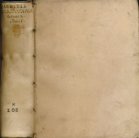 Bibliotheca Grca, Sive Notitia Scriptorum Grcorum, ... 14 volume set.