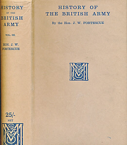 A History of the British Army. Volume III. 1763 - 1793.