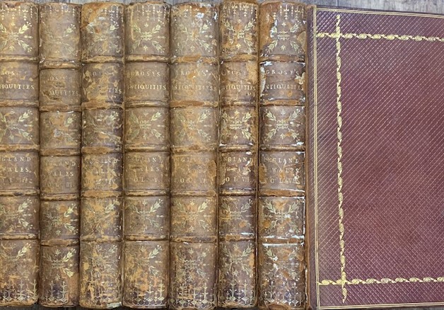 The Antiquities of England and Wales. 8 volume set.