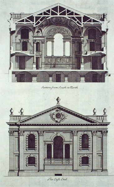 A Book of Architecture, Containing Designs of Buildings and Ornaments.