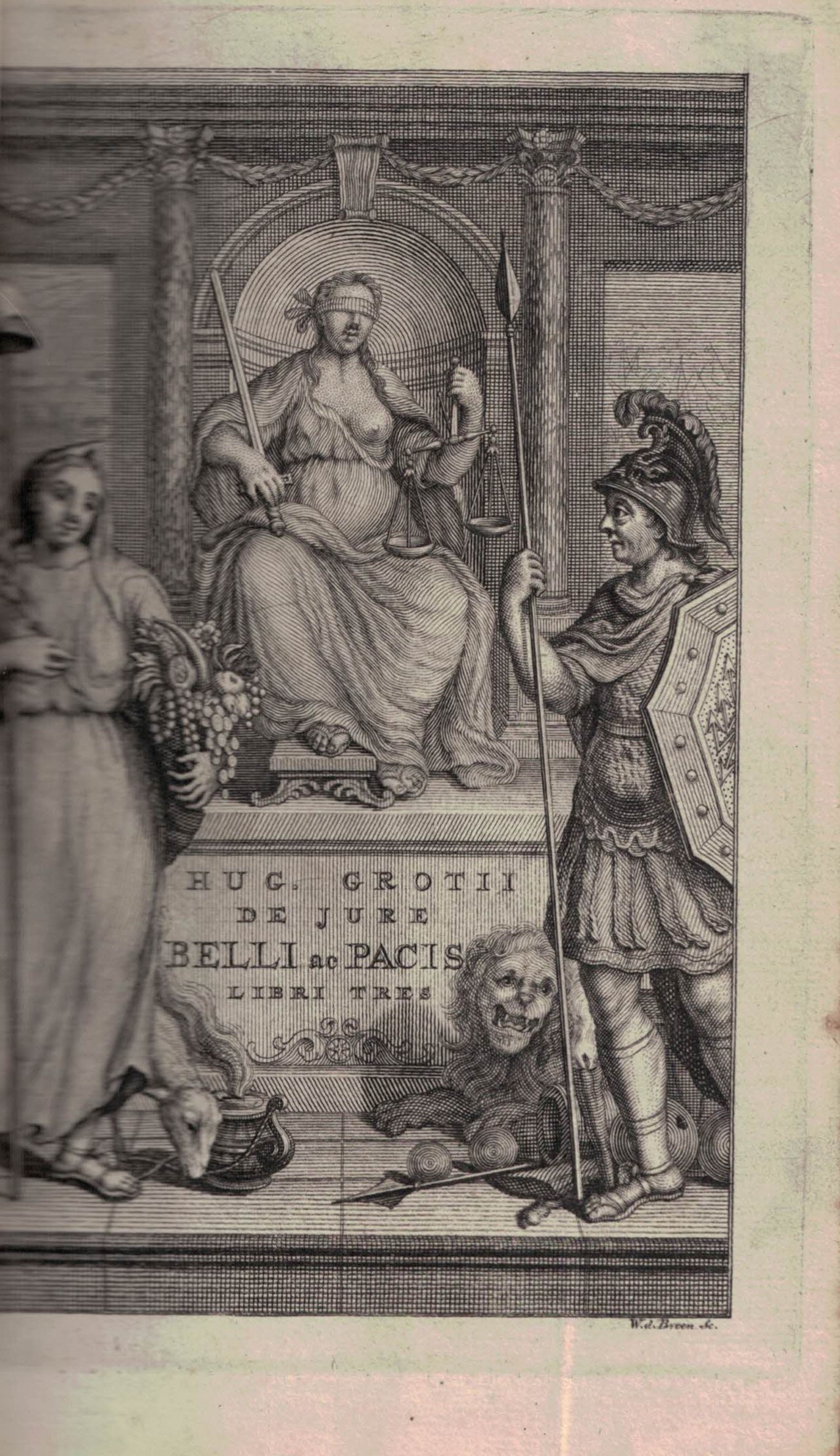 De Jure Belli et Pacis Libri Tres. Volume II.