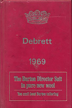 Debrett's Peerage and Baronetage. 1969.