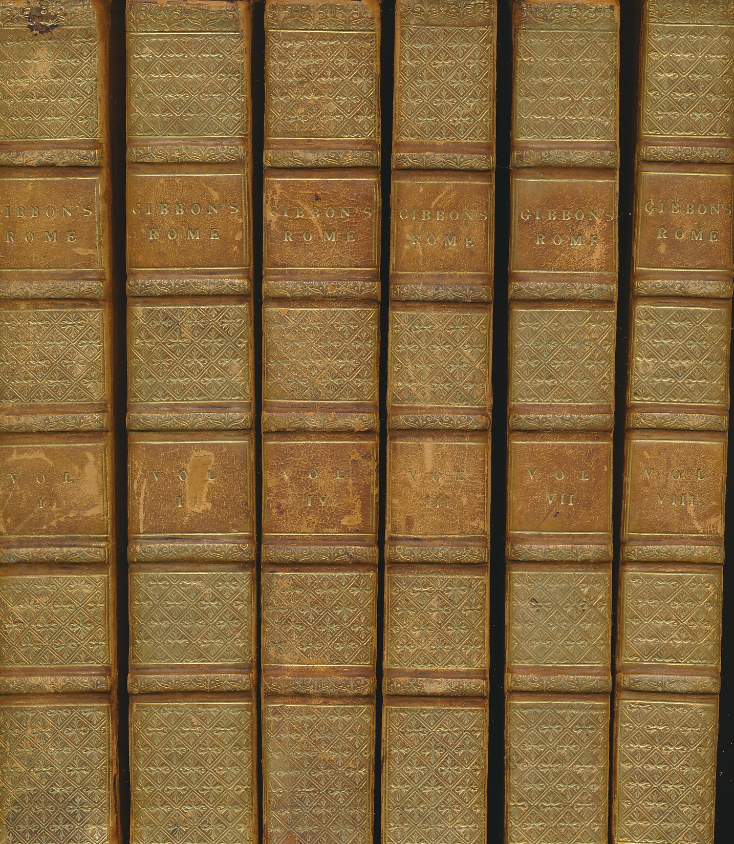 The Decline and Fall of the Roman Empire. 12 volume set. Lackington & Allen edition. 1815.