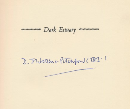 Dark Estuary. Signed copy.