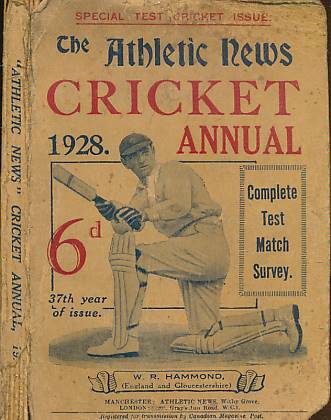 The Athletic News Cricket Annual. 1928.