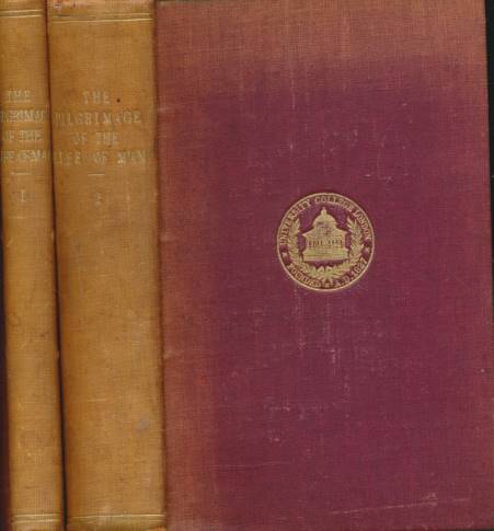 LYDGATE, JOHN; DE DEGUILEVILLE, GUILLAUME; FURNIVALL, F J [ED.] - The Pilgrimage of the Life of Man. 2 Volume Set
