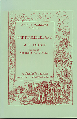 County Folk-Lore, Vol IV, Northumberland