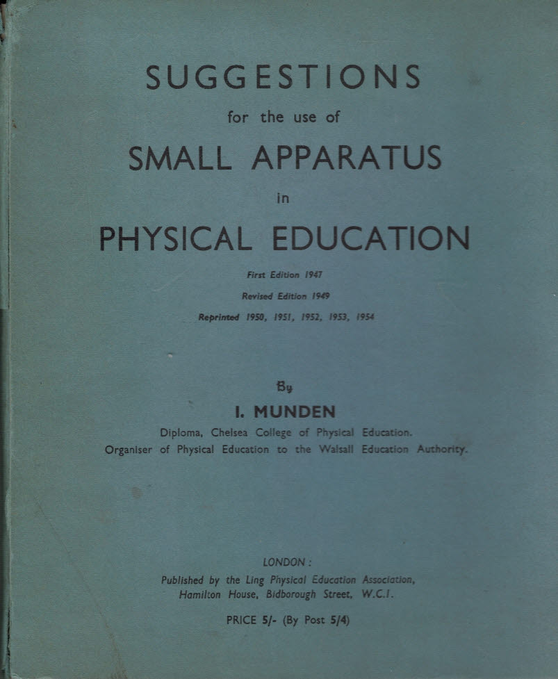 Suggestions for the Use of Small Apparatus in Physical Education