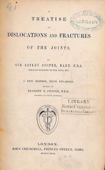 A Treatise on Dislocations and Fractures of the Joints