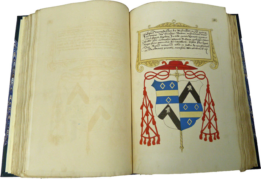 Facsimile of an Ancient Heraldic Manuscript Emblazoned by Sir David Lyndsay of the Mount. Lyon King of Arms. 1542. 1822 edition.