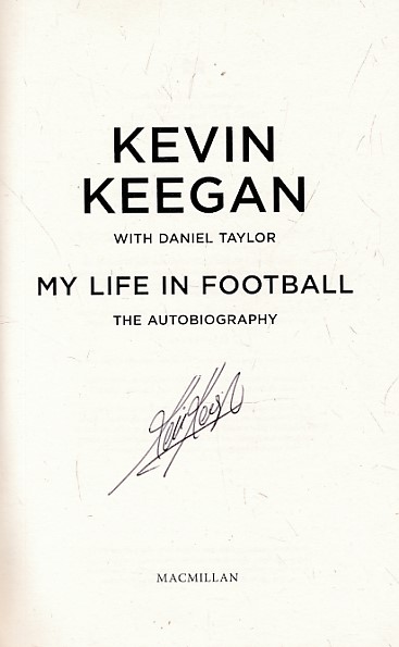 My Life in Football. The Autobiography. Signed copy.