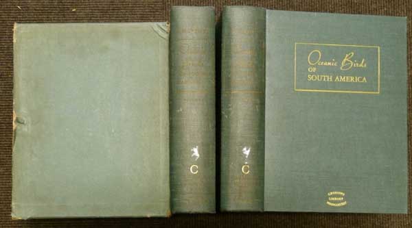 Oceanic Birds of South America. A Study of Species of the Related Coasts and Seas, Including the American Quadrant of Antartica based Upon the Brewster-Sanford Collection in the American Museum of Natural History. 2 volume set.