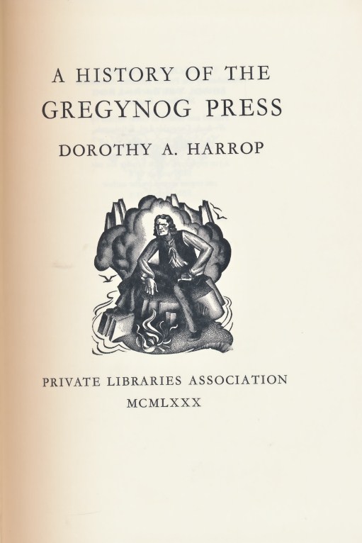 A History of the Gregynog Press
