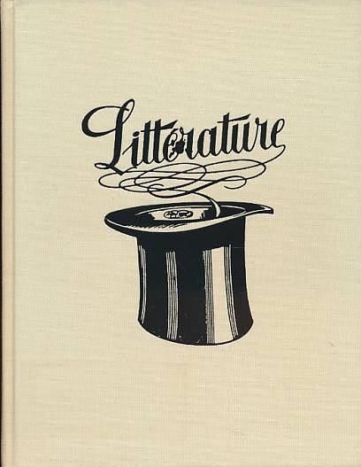 Littrature. 1919 - 1922. Facsimile edition. 2 volume set.