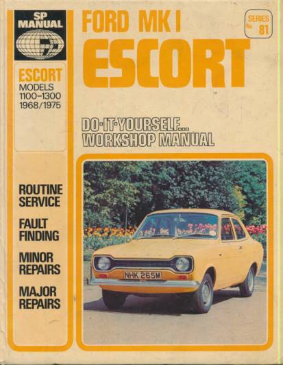 Ford MK1 Escort. Do-it-Yourself Workshop Manual.