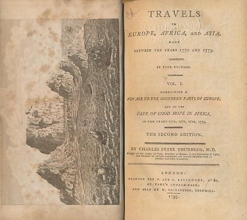 Travels in Europe, Africa, and Asia, Made Between the Years 1770 and 1779. 4 Volume set.