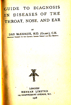 Guide to Diagnosis in Diseases of the Throat, Nose, and Ear