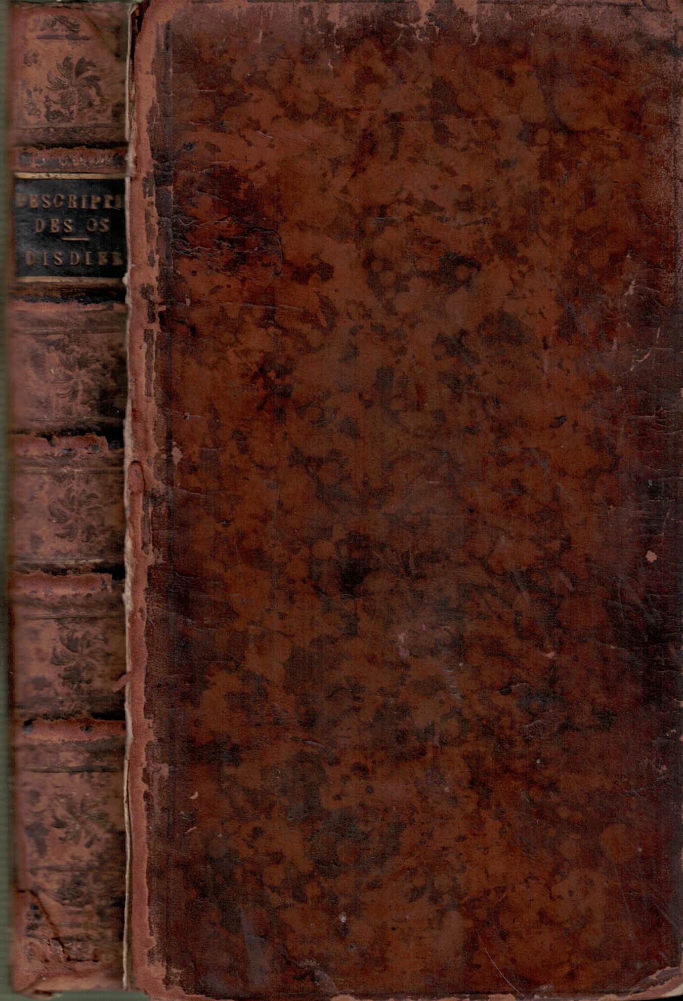 Description Abrege des Os [bound with] Histoire Exacte des Os, ou Description Complette de L'Osteologie. 2 volumes in one.