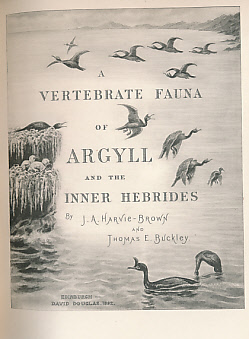 A Vertebrate Fauna of Argyll and the Inner Hebrides
