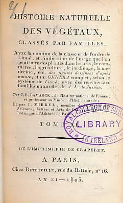 Histoire Naturelle Des Vgtaux, Classs Par Familles. Volume XI.
