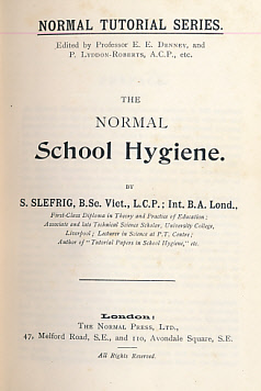 The Normal School Hygiene