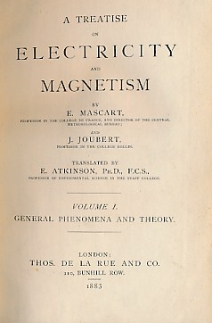A Treatise on Electricity and Magnetism. 2 volume set. Volume I: General Phenomena and Theory. Volume II: Methods of Measurement and Applications.